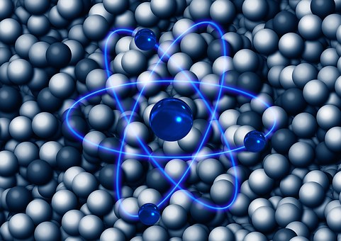 Atom - ilustrační obrázek