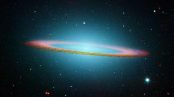 Galaxie - ilustrační obrázek