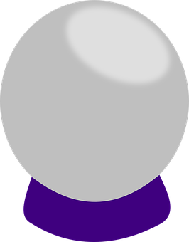 Věštecká koule - ilustrační obrázek