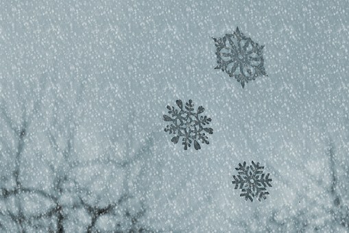Sněhová vločka - ilustrační obrázek